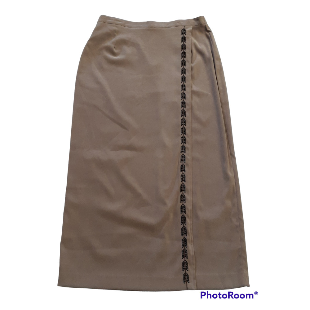 Vintage 90's Stonebridge Long Lined Women's Skirt Size L Waist 33 Hips 42